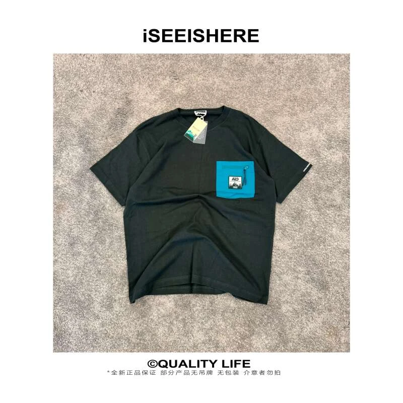 KITx Columbia聯名 口袋印花短袖 「全球代商品 不退可換」全新 C1