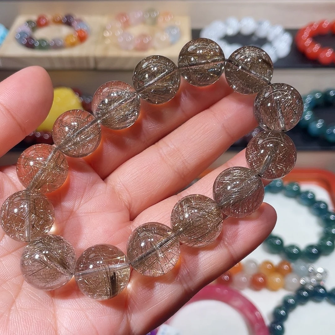 手链水晶未镶嵌发晶手链