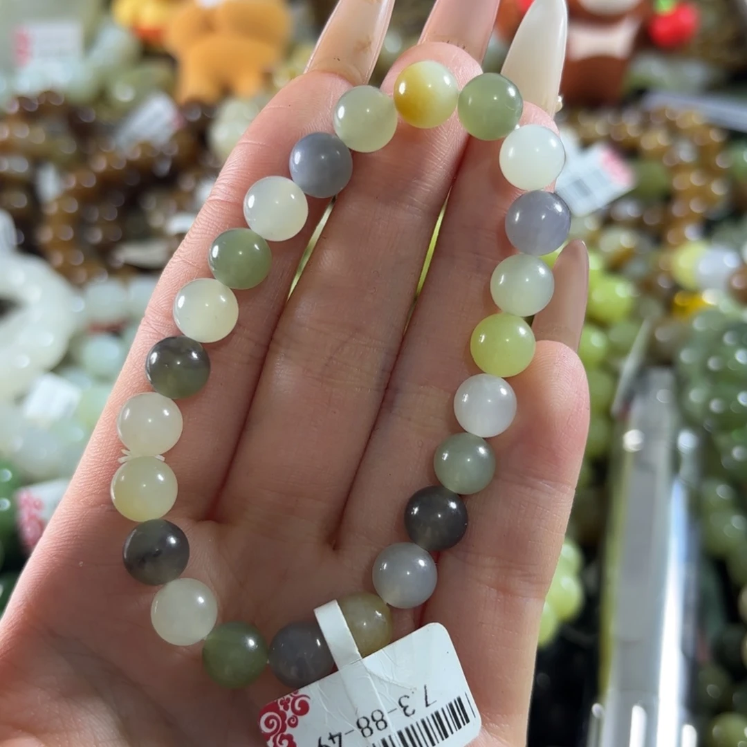 和田玉未镶嵌手链27