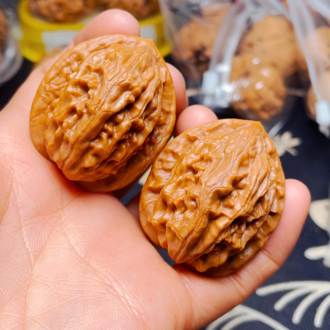 吊坠文玩核桃大红袍