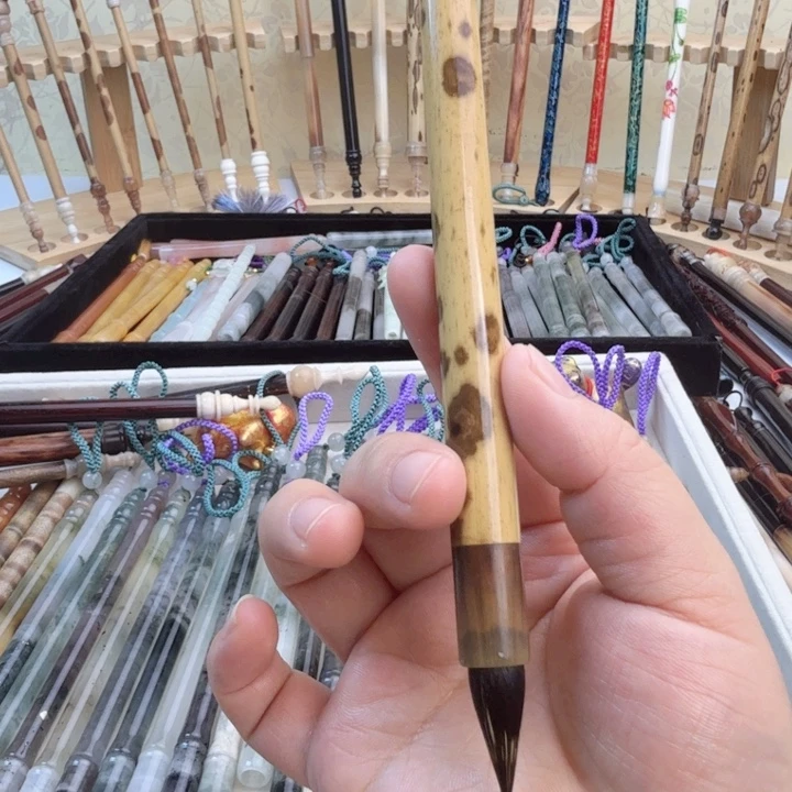 老黑香妃➕王牌大黑尖纯紫毫