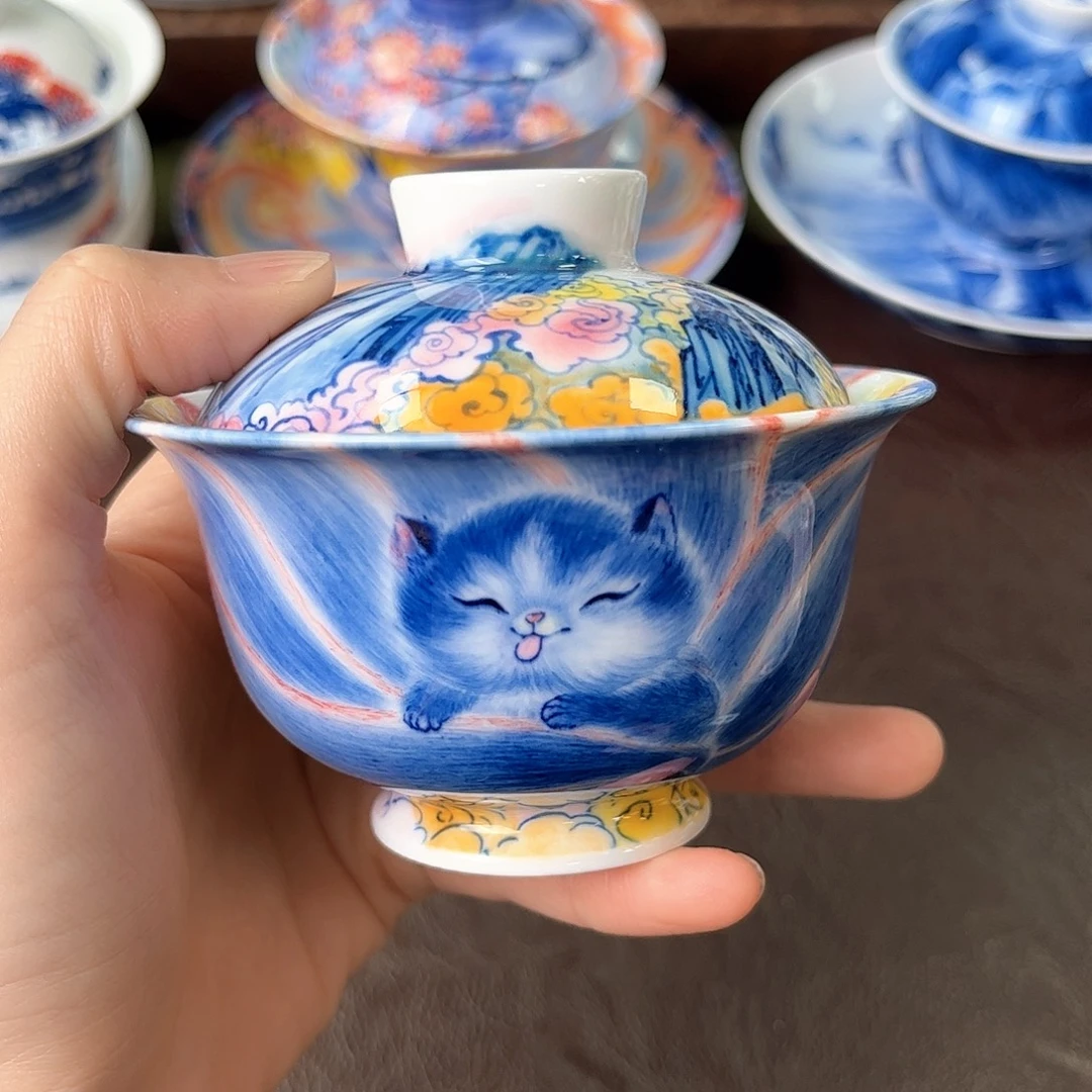 手绘高温瓷器瓷器
