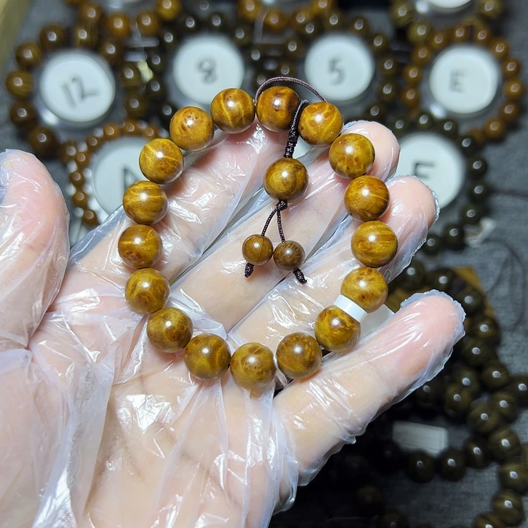 金丝楠手串/手链枯木1.2瘤巴