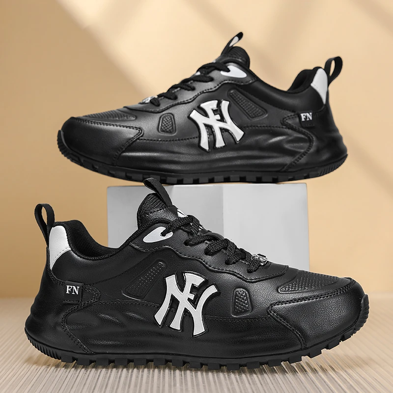 FN男鞋秋季新款手工包底鞋男士时尚运动休闲鞋户外增高潮流板鞋男
