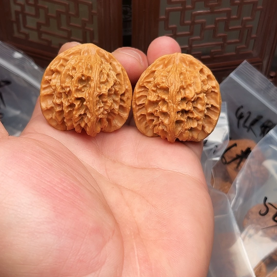 把件文玩核桃41尺苹果园