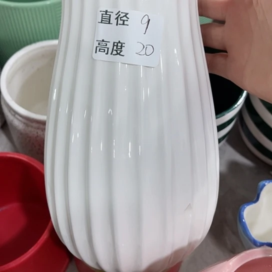 多肉绿植陶瓷花盆9.9包邮，有孔