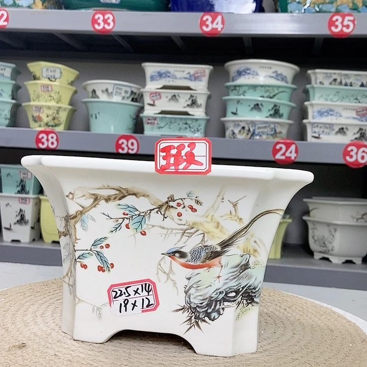 紫砂花瓶紫砂花盆