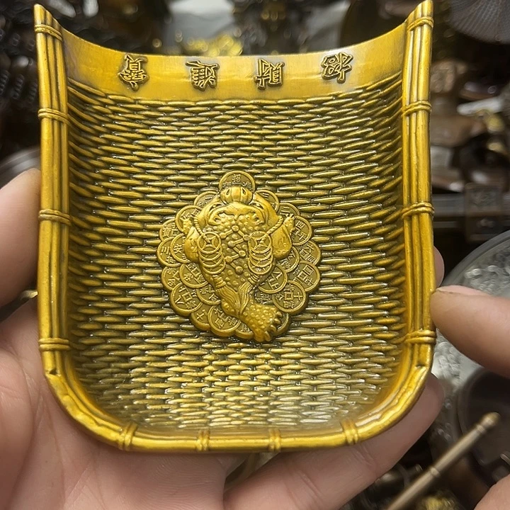 顺顺利利，铜器摆件