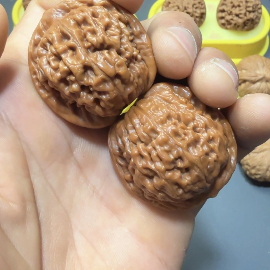 文玩核桃把件全品莲花39