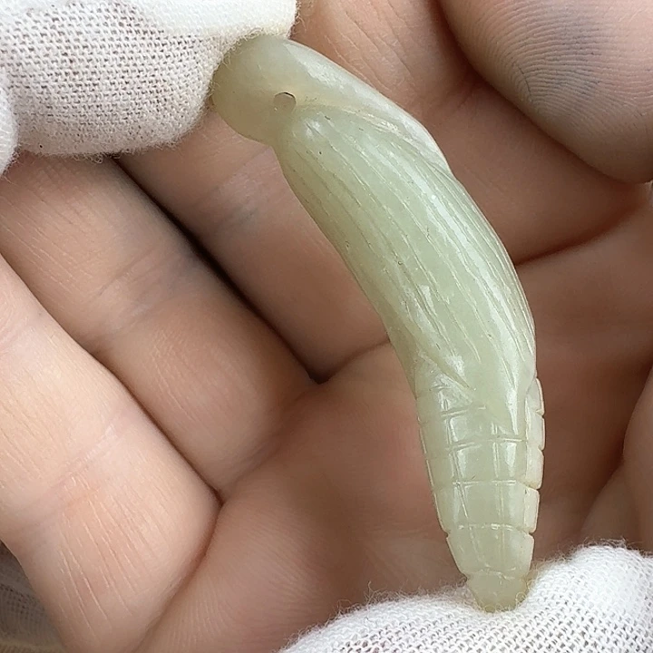 和田玉挂件未镶嵌马*