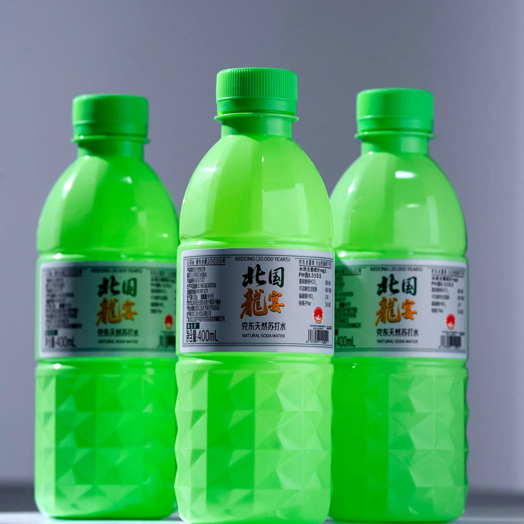 北国龙宴克东天然苏打水天然弱碱小分子团水PH8.5+