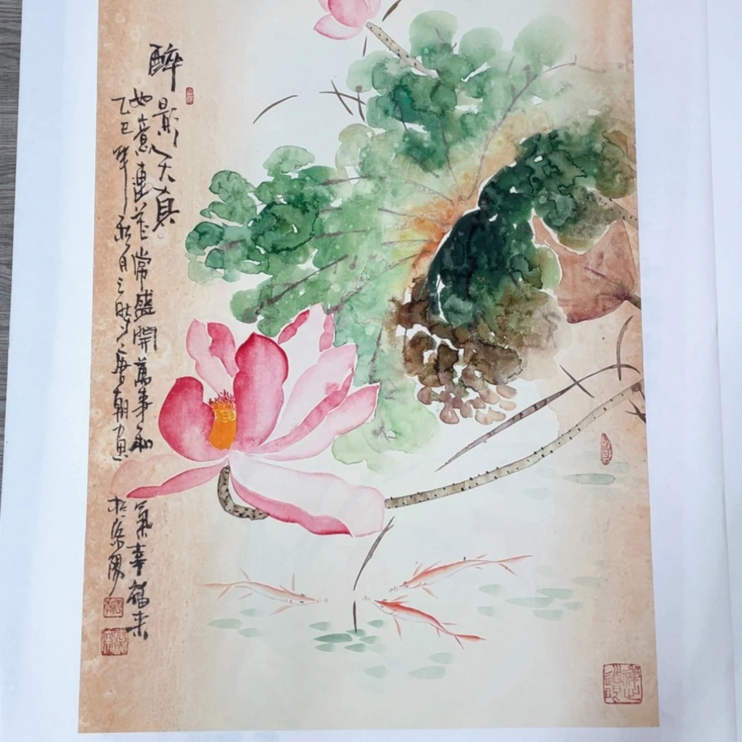 国画唐朝老师作品欣赏