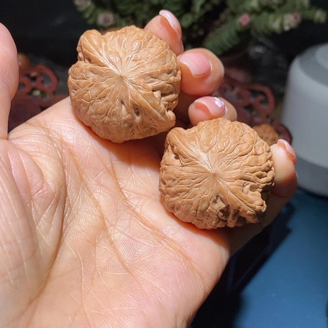 文玩核桃把件铁锤40全品