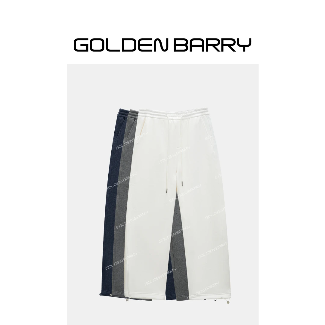 GOLDENBARRY|521053柔质显瘦加绒镰刀裤