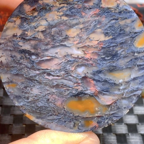 玛瑙/玉髓颈饰合金金*