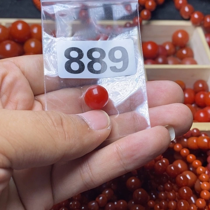 南红玛瑙手链未镶嵌7