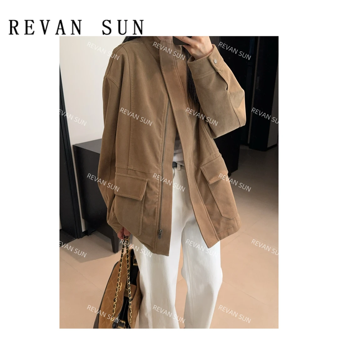 ［REVAN SUN］-大骨架穿搭 伶蕴 外套259576