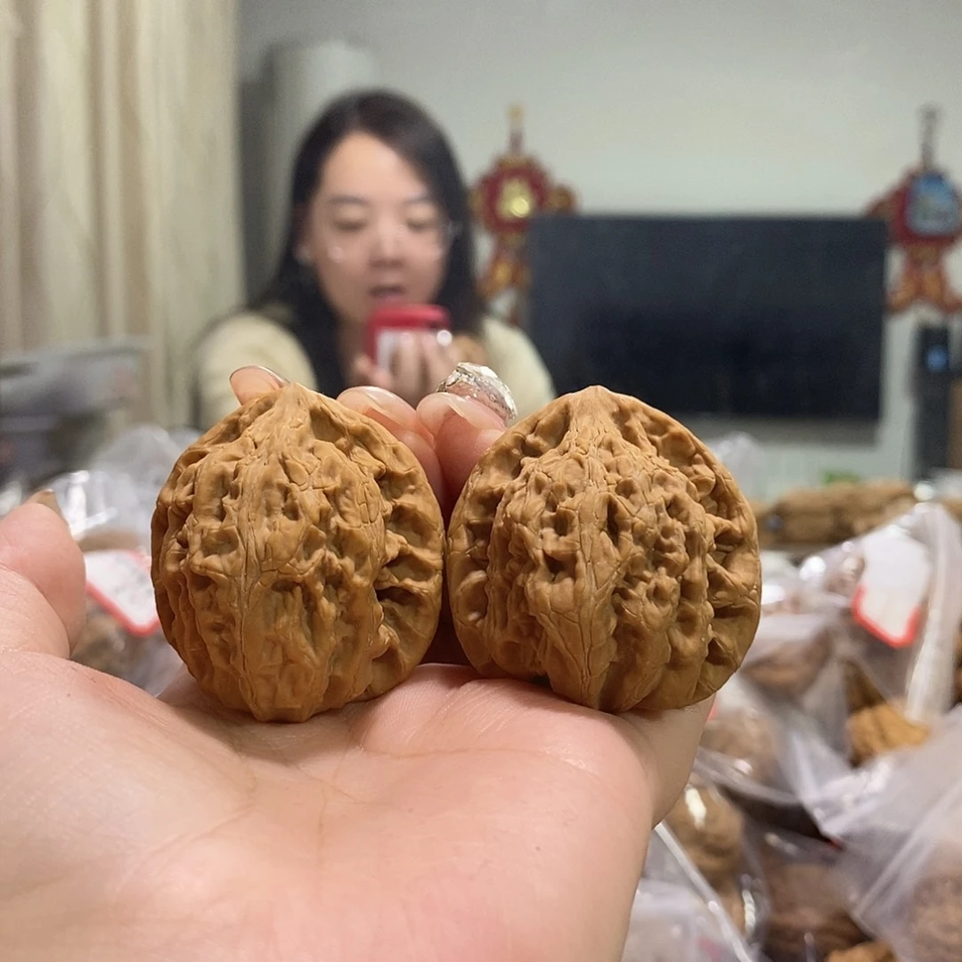 把件文玩核桃40玄武狮子头