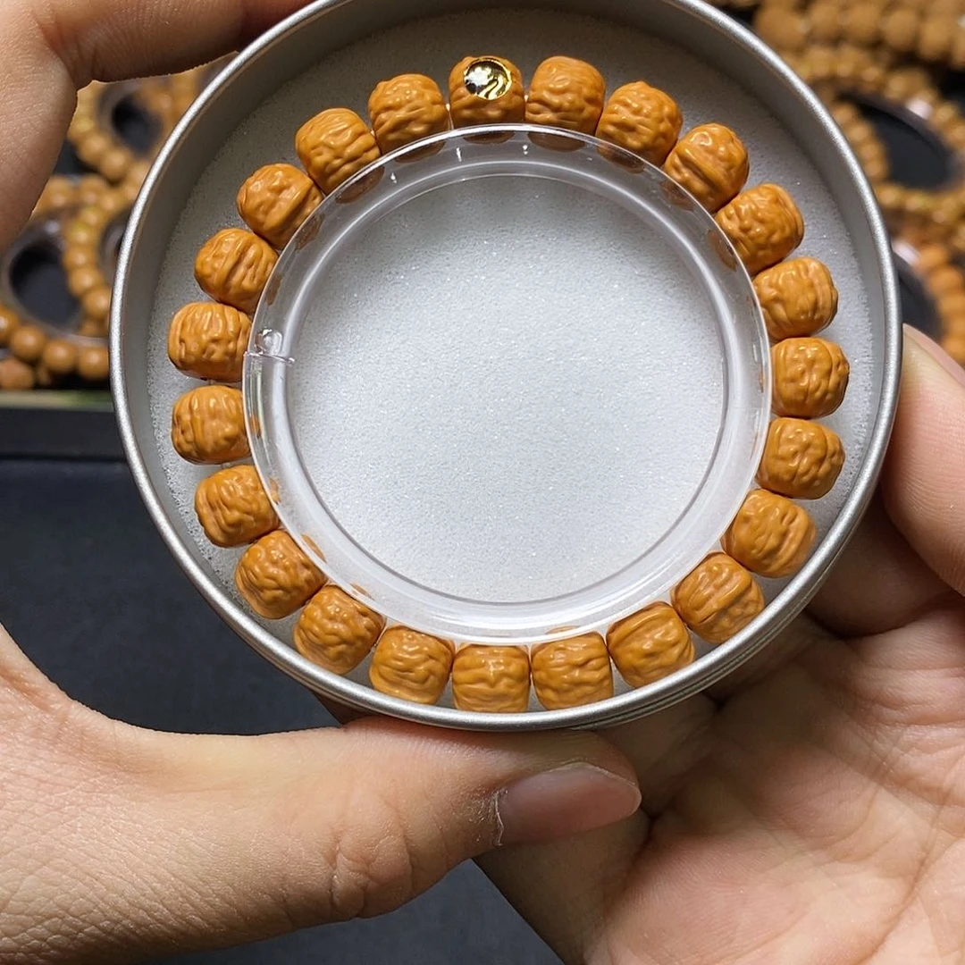 猴头核桃手串超小蛤蟆头10+单号68号