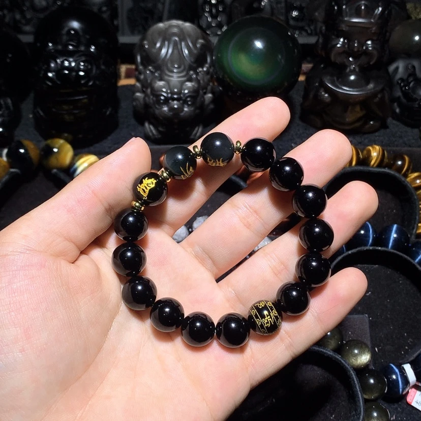 【闪购商品】未镶嵌黑曜岩珠宝奇石