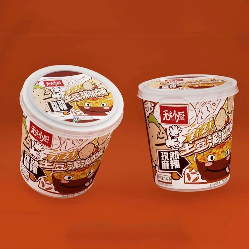 无名小厨土豆泥饭牛肉咖喱拌饭冲泡即食方便米饭郊游夜宵加班饱腹