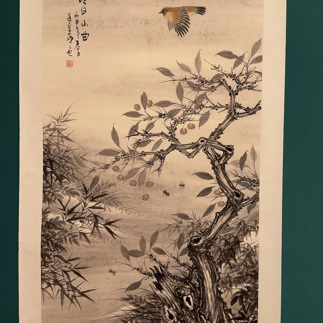 国画董老师作品画作