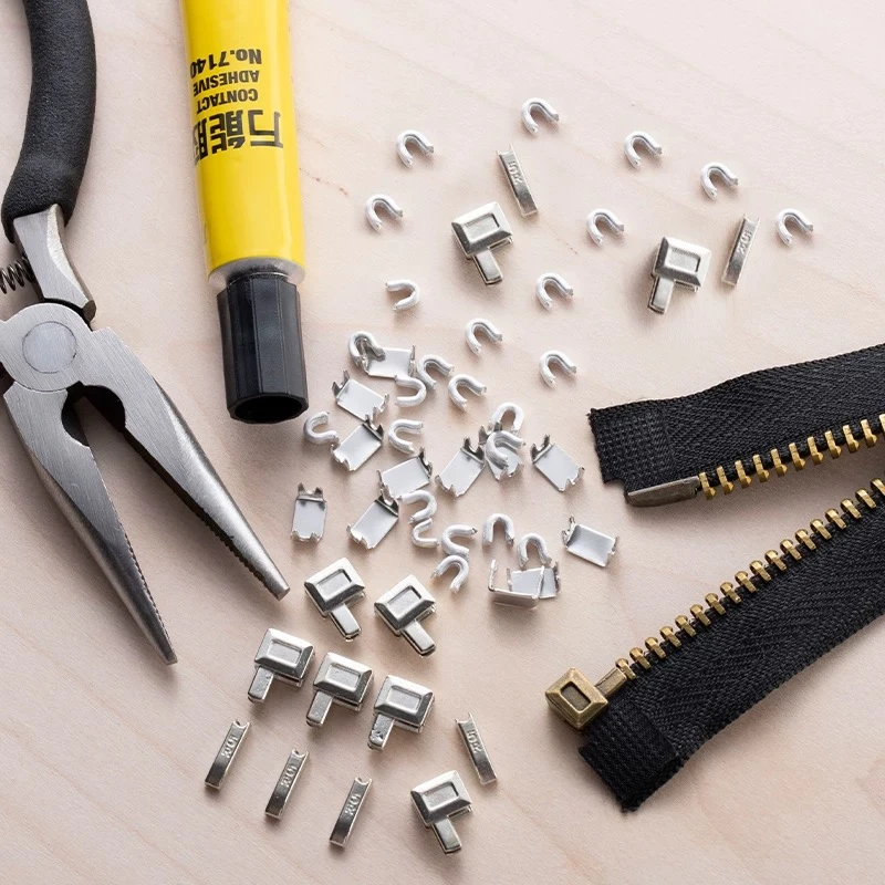 5号拉链插件U形止码树脂尼龙金属单开插件