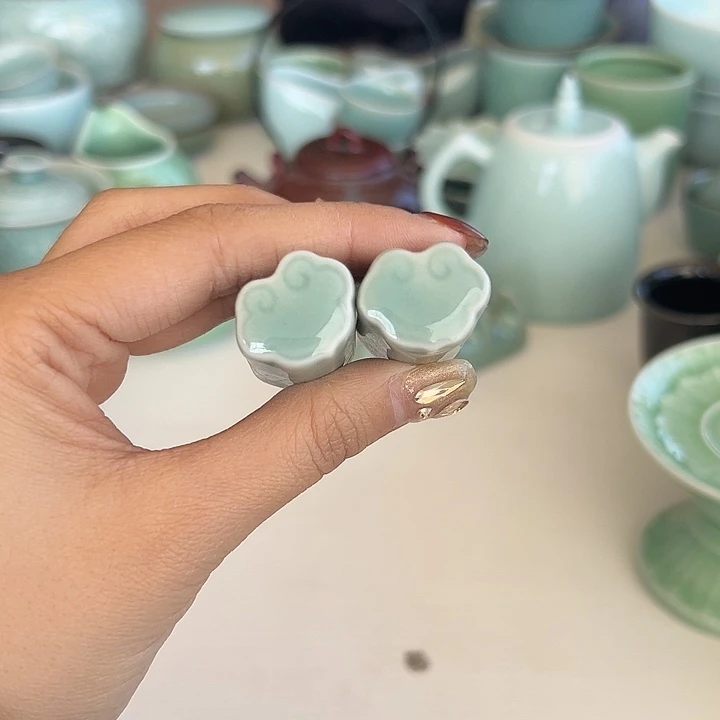 小米茶器龙泉青瓷