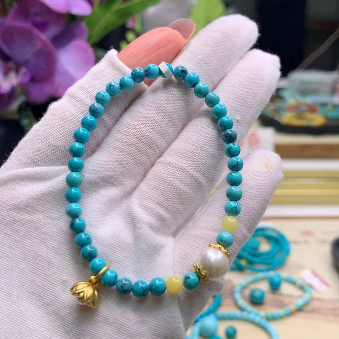 绿松石未镶嵌配饰