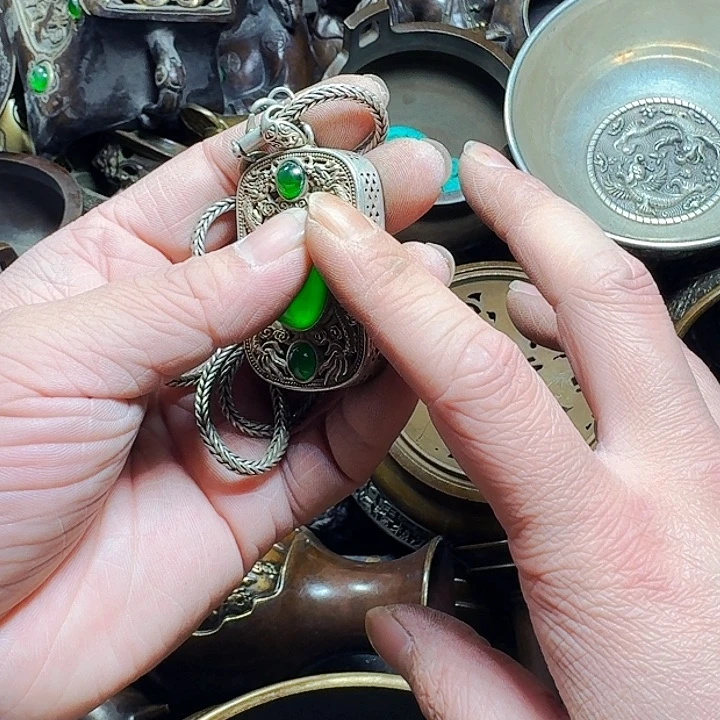 铜器摆件收收藏藏