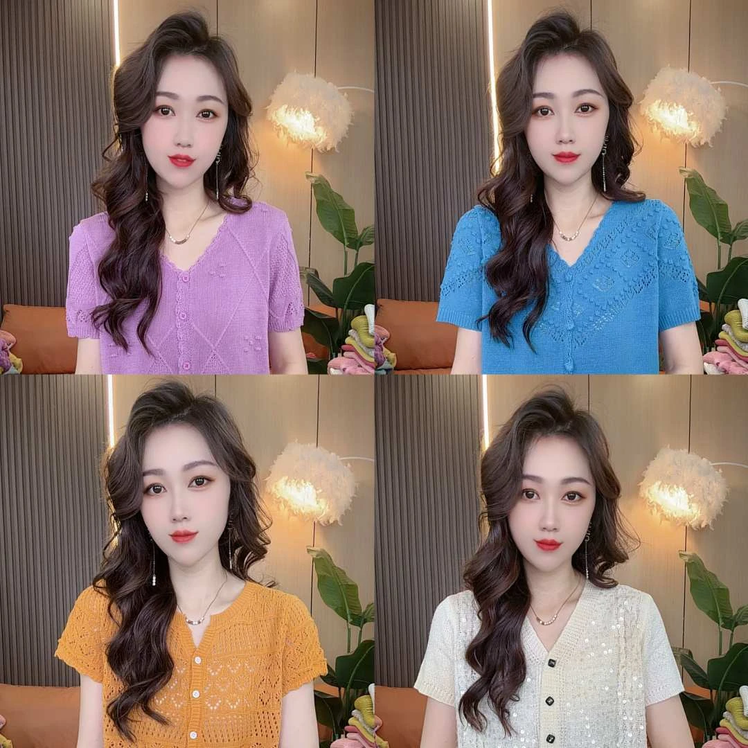 长袖羊绒K【001-200】女装针织冬季时尚百搭显瘦气质网红