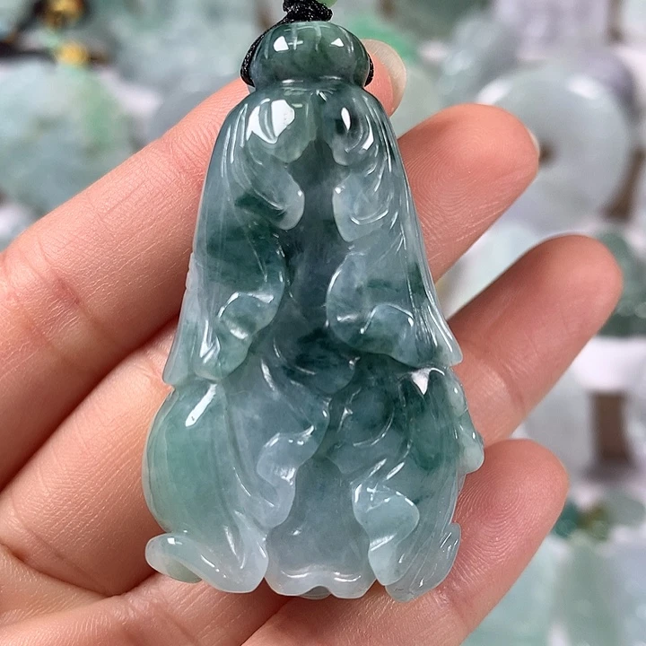 颈饰未镶嵌翡翠百财福利卡厚16+