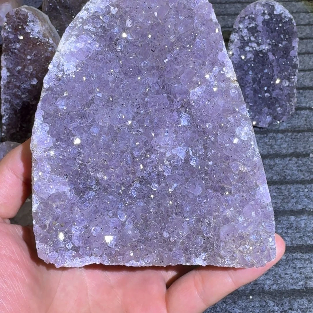 紫晶银S925镶嵌大型摆件（非配饰）