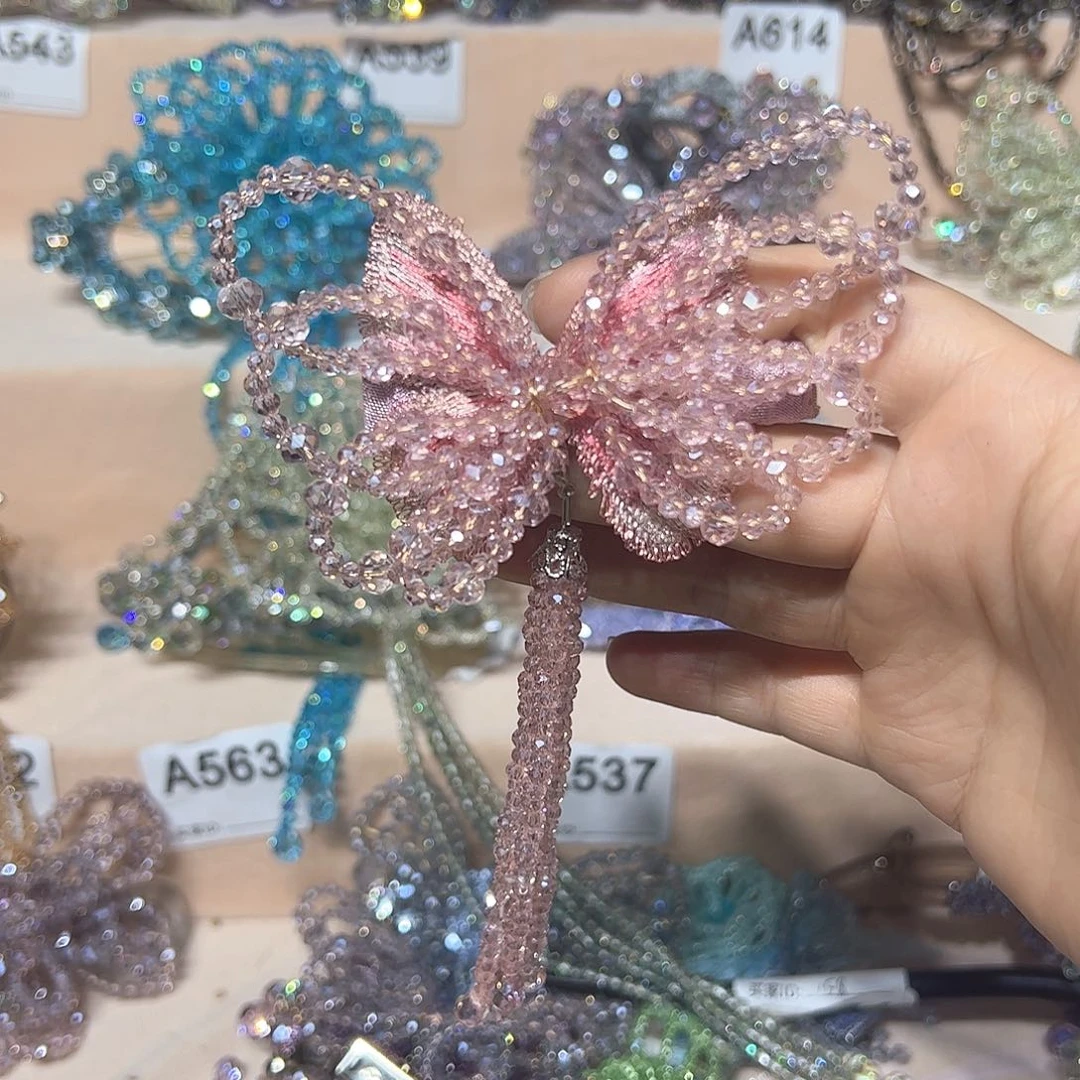 仿水晶非金属15号 边夹