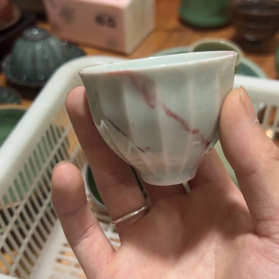 摆件龙泉青瓷青瓷杯子杯子