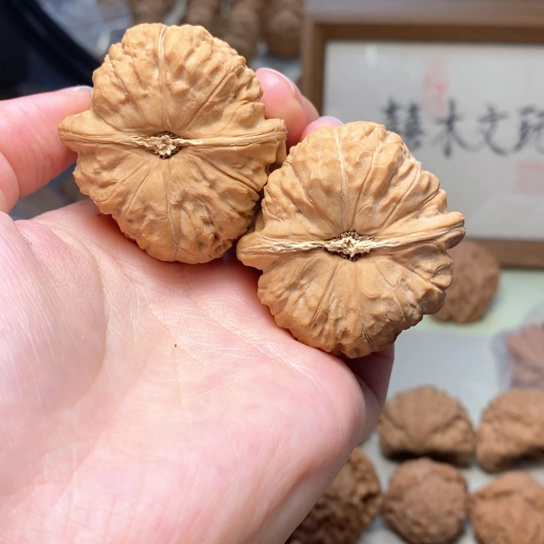 文玩核桃把件42南瓜