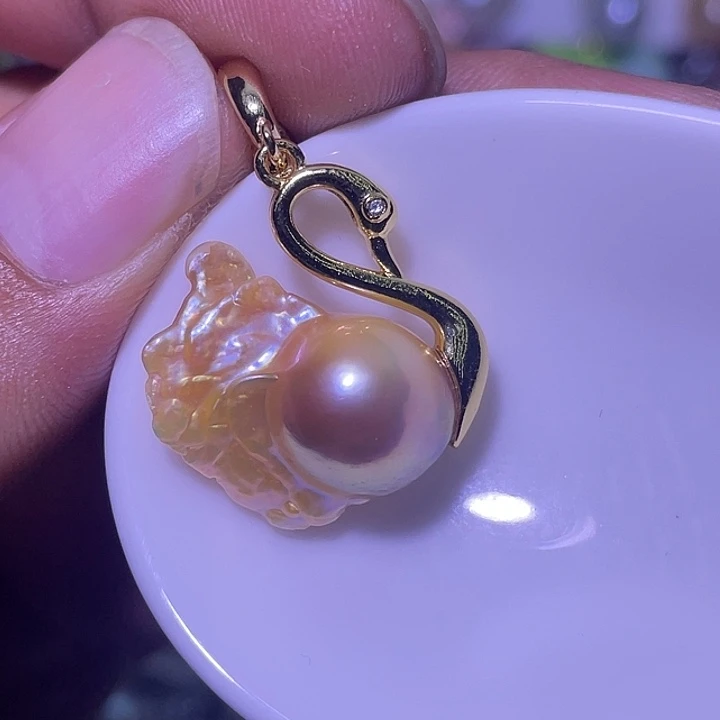 淡水珍珠未镶嵌颈饰76