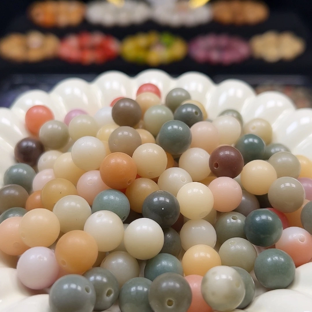 手串菩提根/象牙果卡11加马卡龙圆110颗