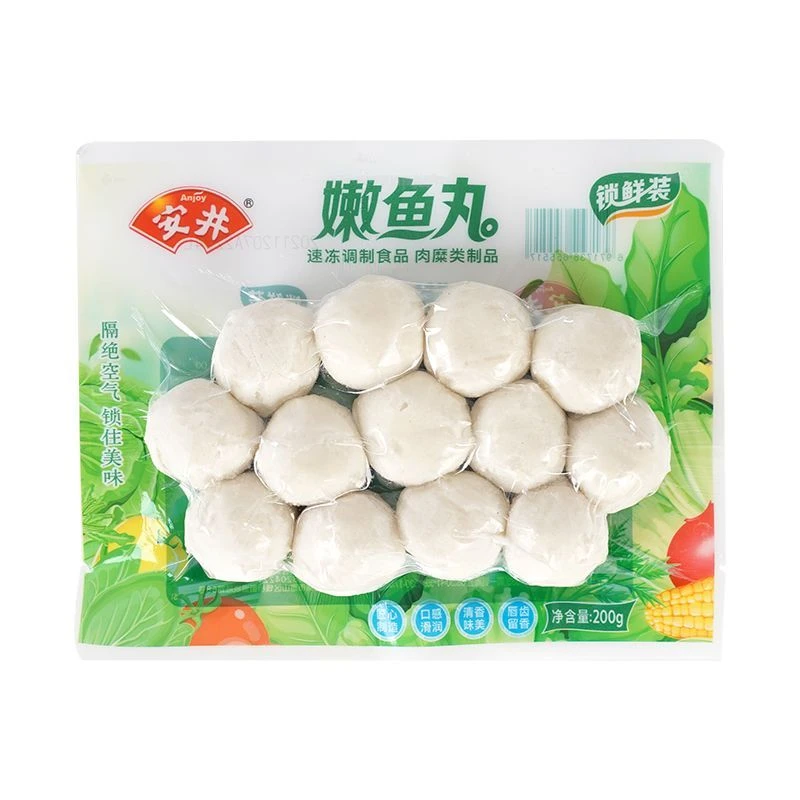安井锁鲜装嫩鱼丸200g/袋.