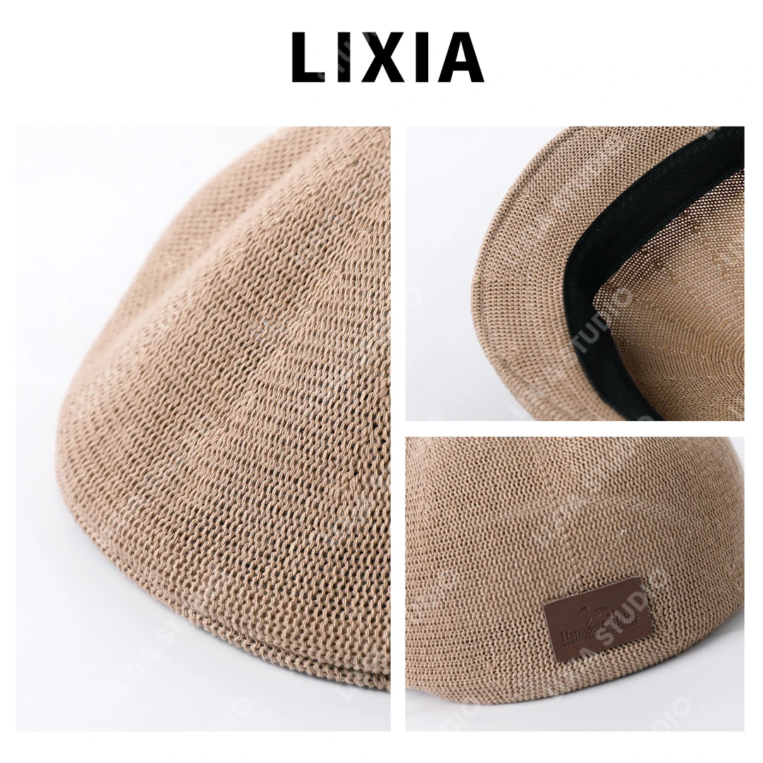 LIXIA【前沿】时尚原创设计韩版舒适贝雷帽-D7629