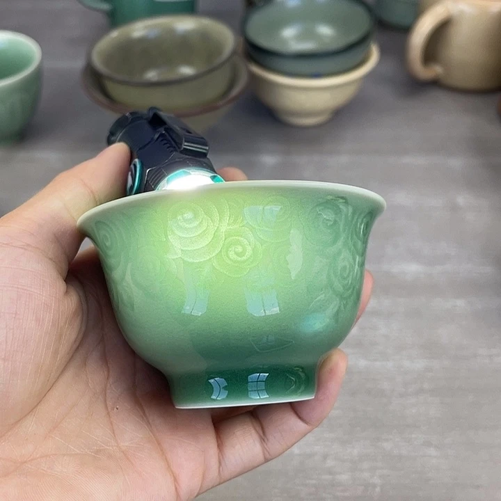 龙泉青瓷好好好啊微瑕