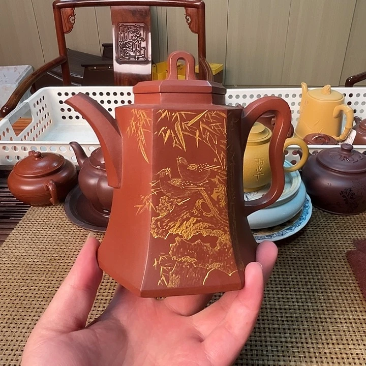 茶壶紫砂宜兴紫砂壶37