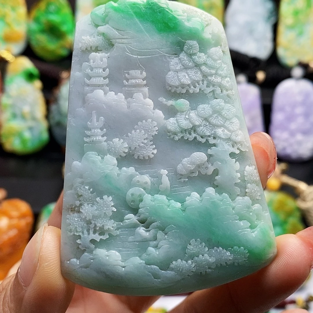 未镶嵌定制翡翠翡翠A货一物一证