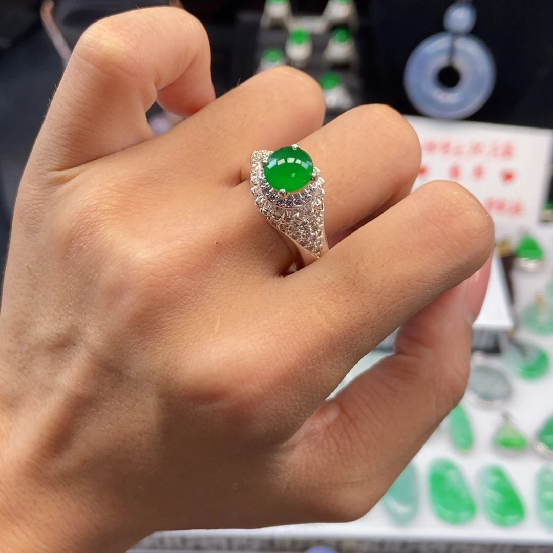 翡翠裸石天然缅甸翡翠