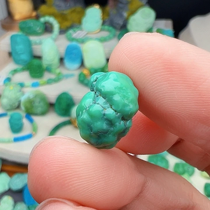 绿松石未镶嵌主播万珍