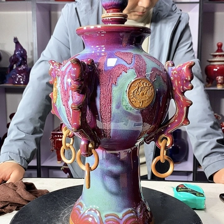 瓷片中国神垕精品钧瓷