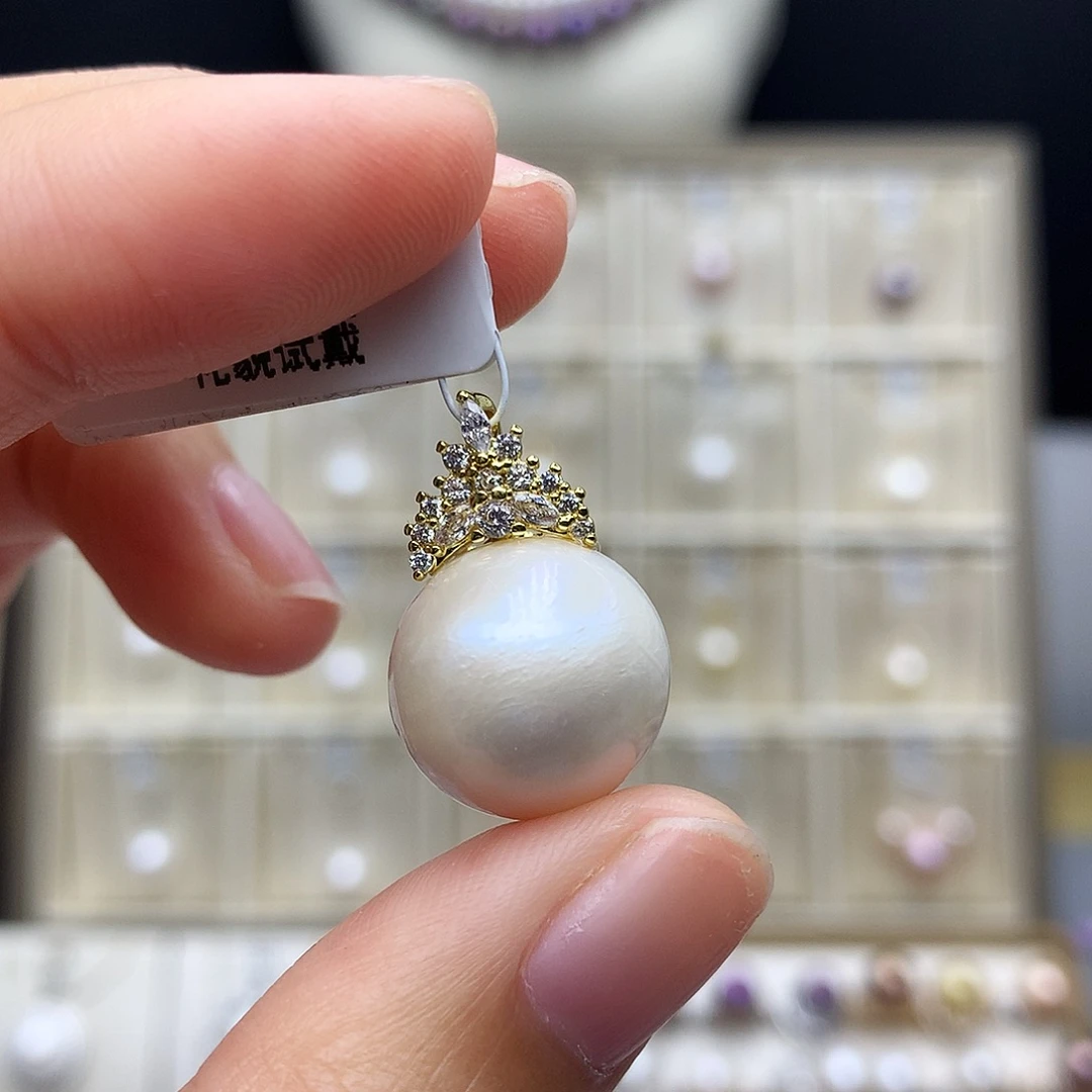 淡水珍珠颈饰合金