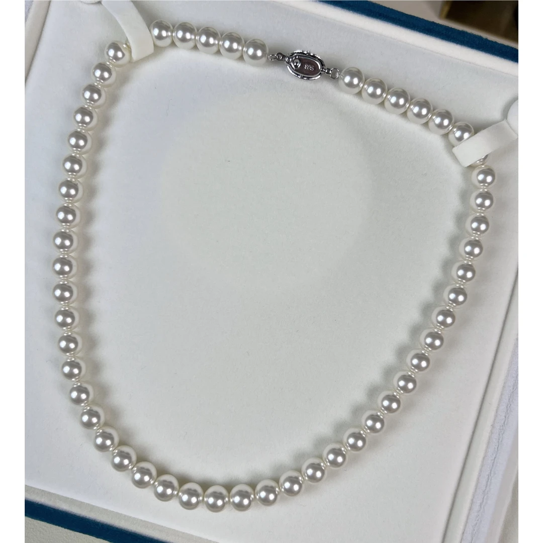 年货专场925银8mm高光气质时尚秋冬时尚百搭项链