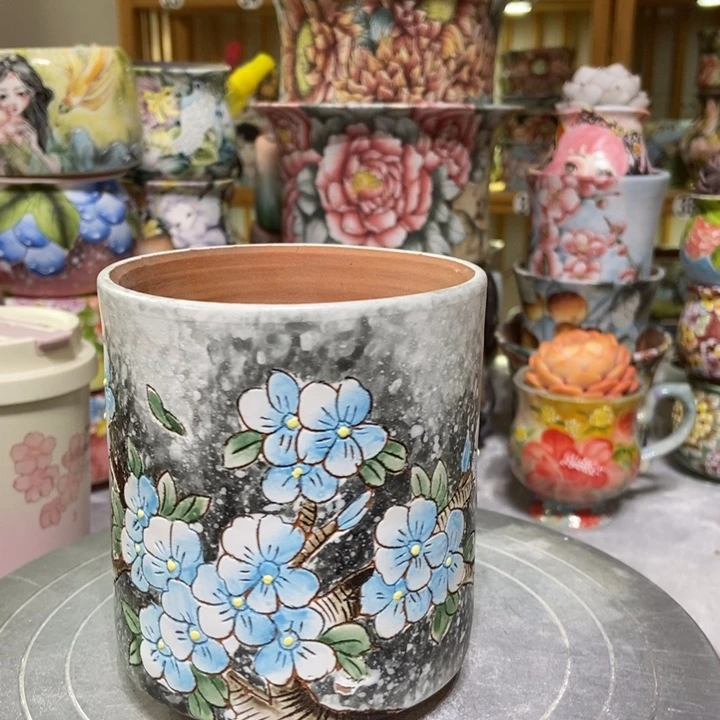 景德镇艺术手绘作品