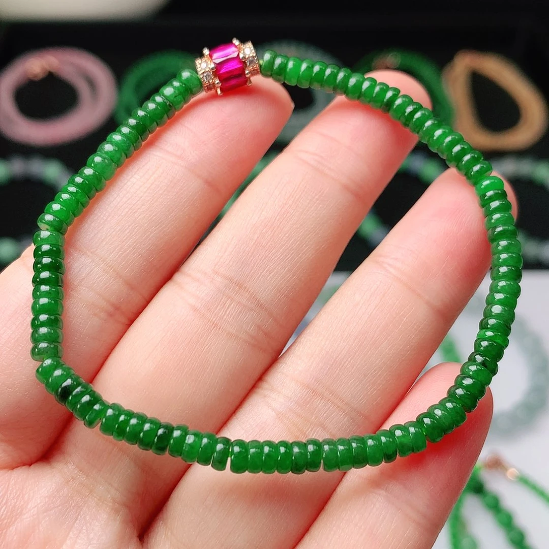 手链翡翠未镶嵌翡翠